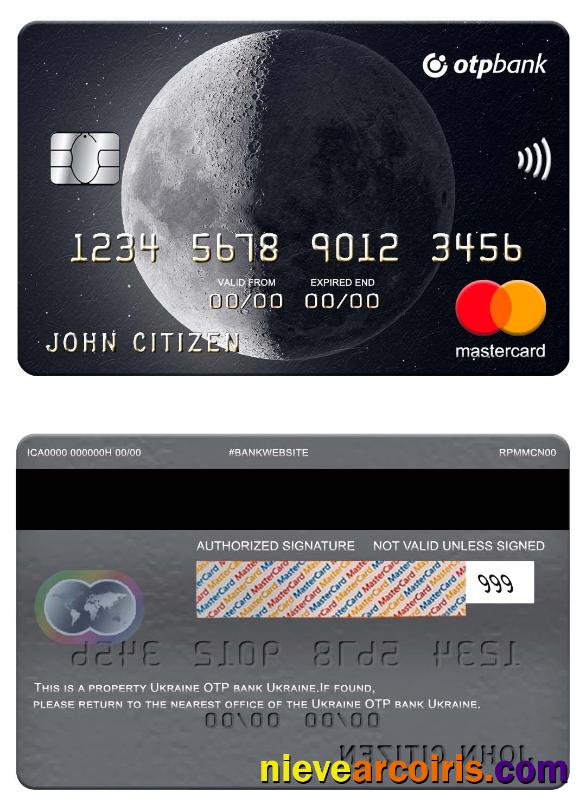 Ukraine OTP bank Ukraine mastercard